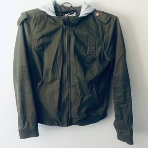 Green Army jacket